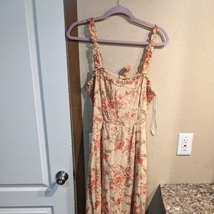 Cut out country summer dress